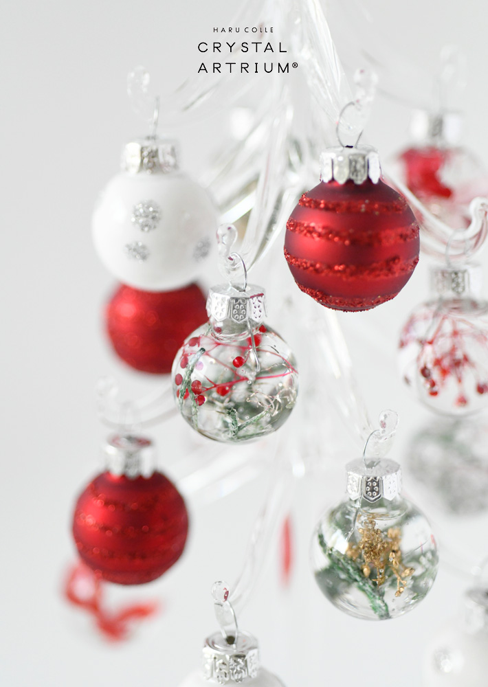 クリスマス》Herbarium glass treeを作ろう！！ハーバリウム×クリスマスツリー | Chira Chiara｜キーラキアーラ